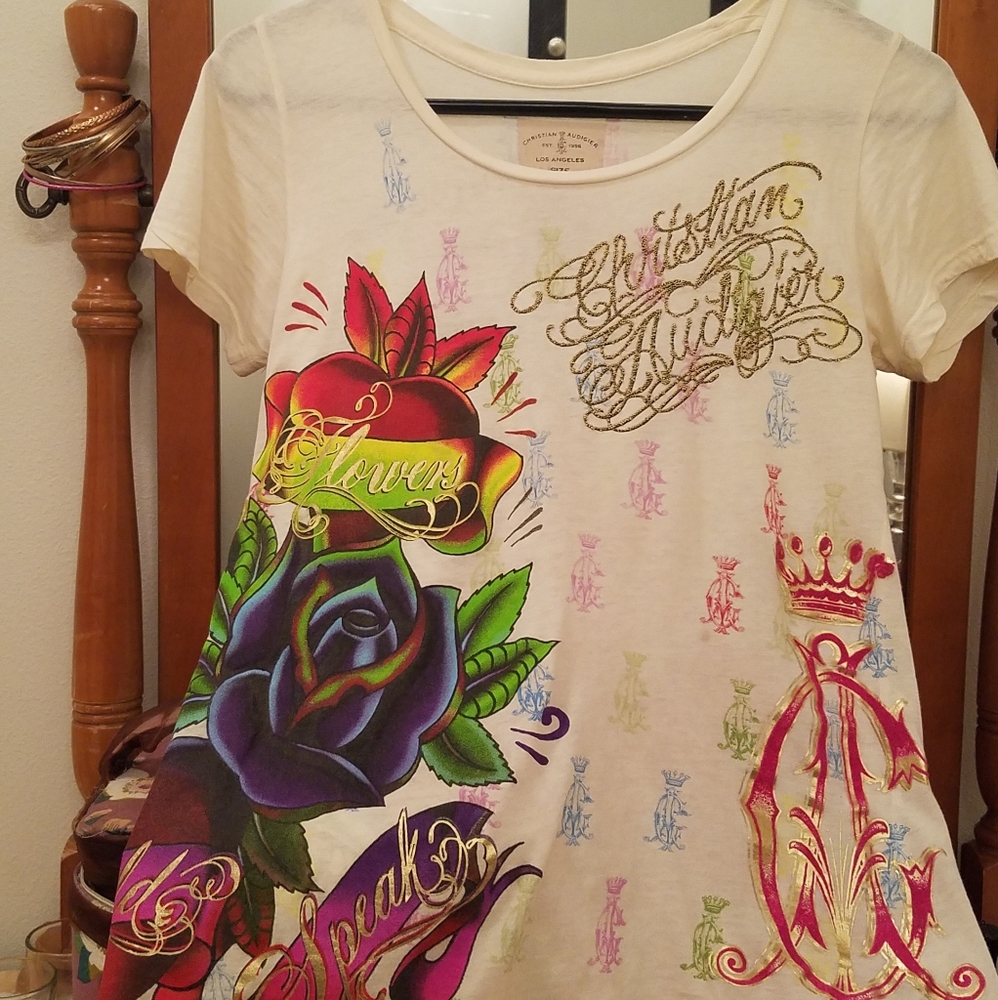 Christian Audigier t shirt
